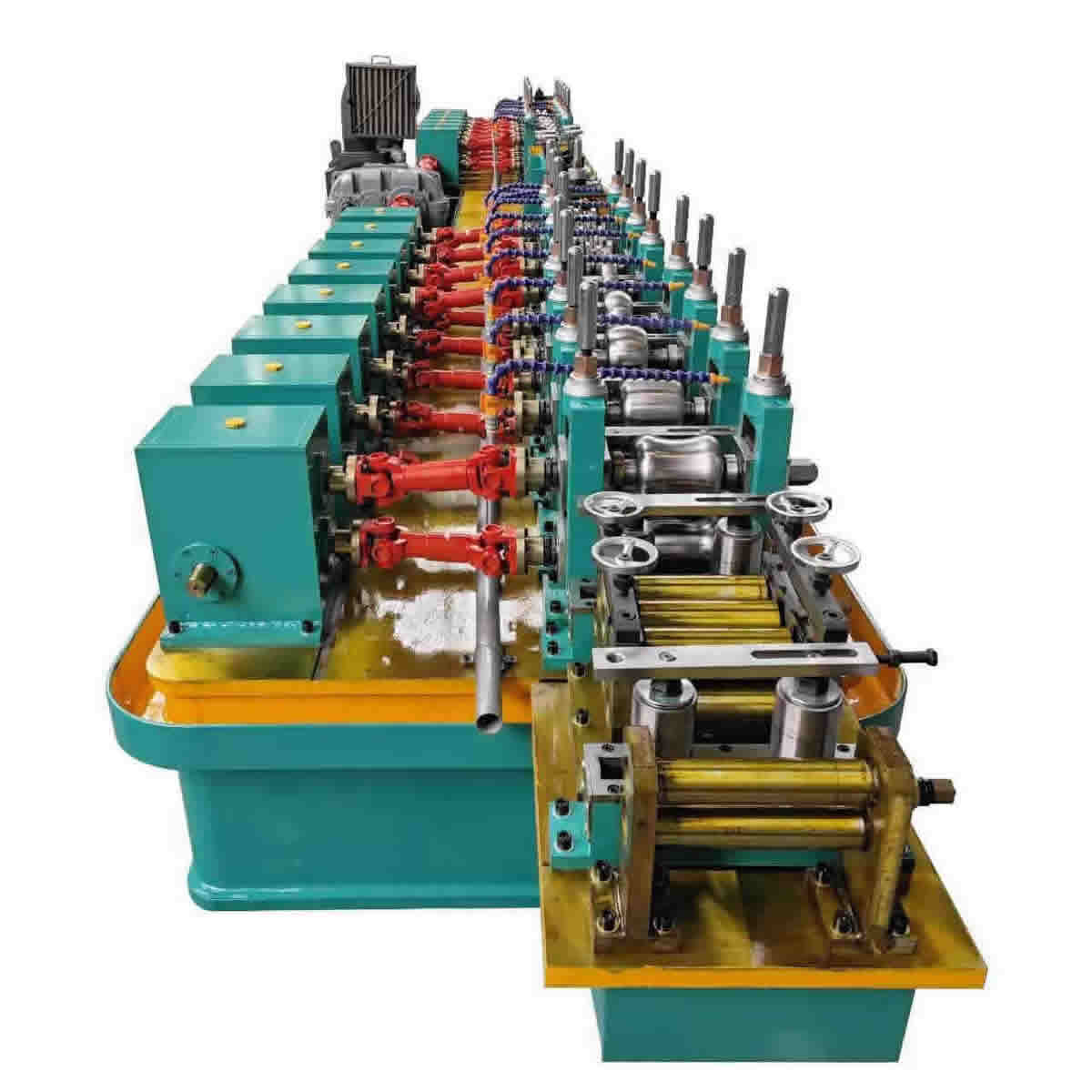 Square Tube Mill Line (20×20–60×60 mm) | Quick-Change Rolls